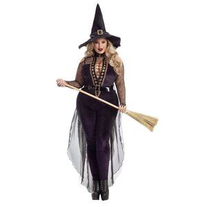NEW Plus Size 4X The Witch Is Back Costume Halloween Party MSRP $93
